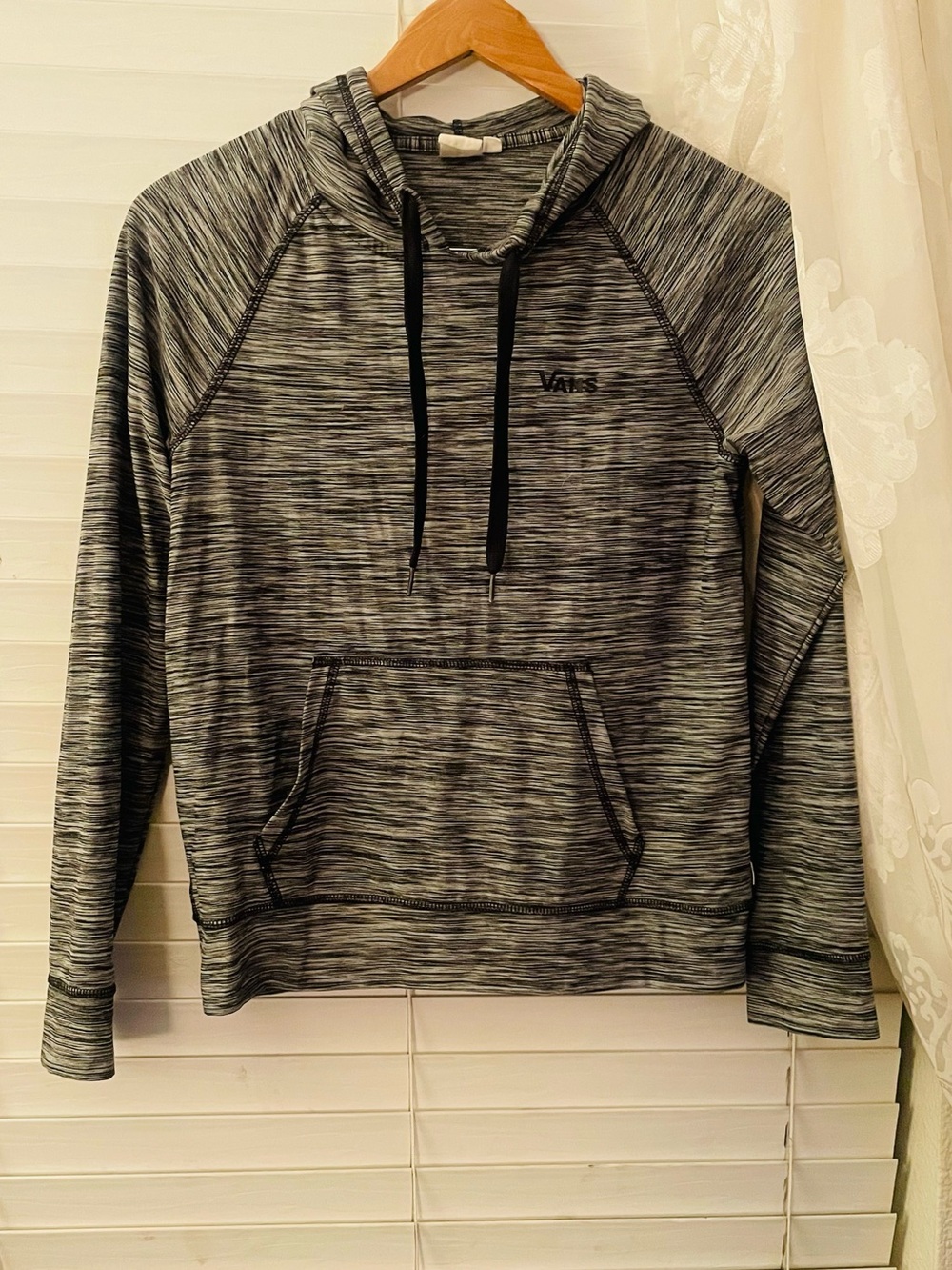 Vans Black & Gray Space-Dye Hoodie
